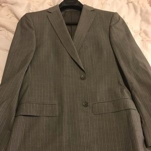 Z Zegna Grey Suit 40R